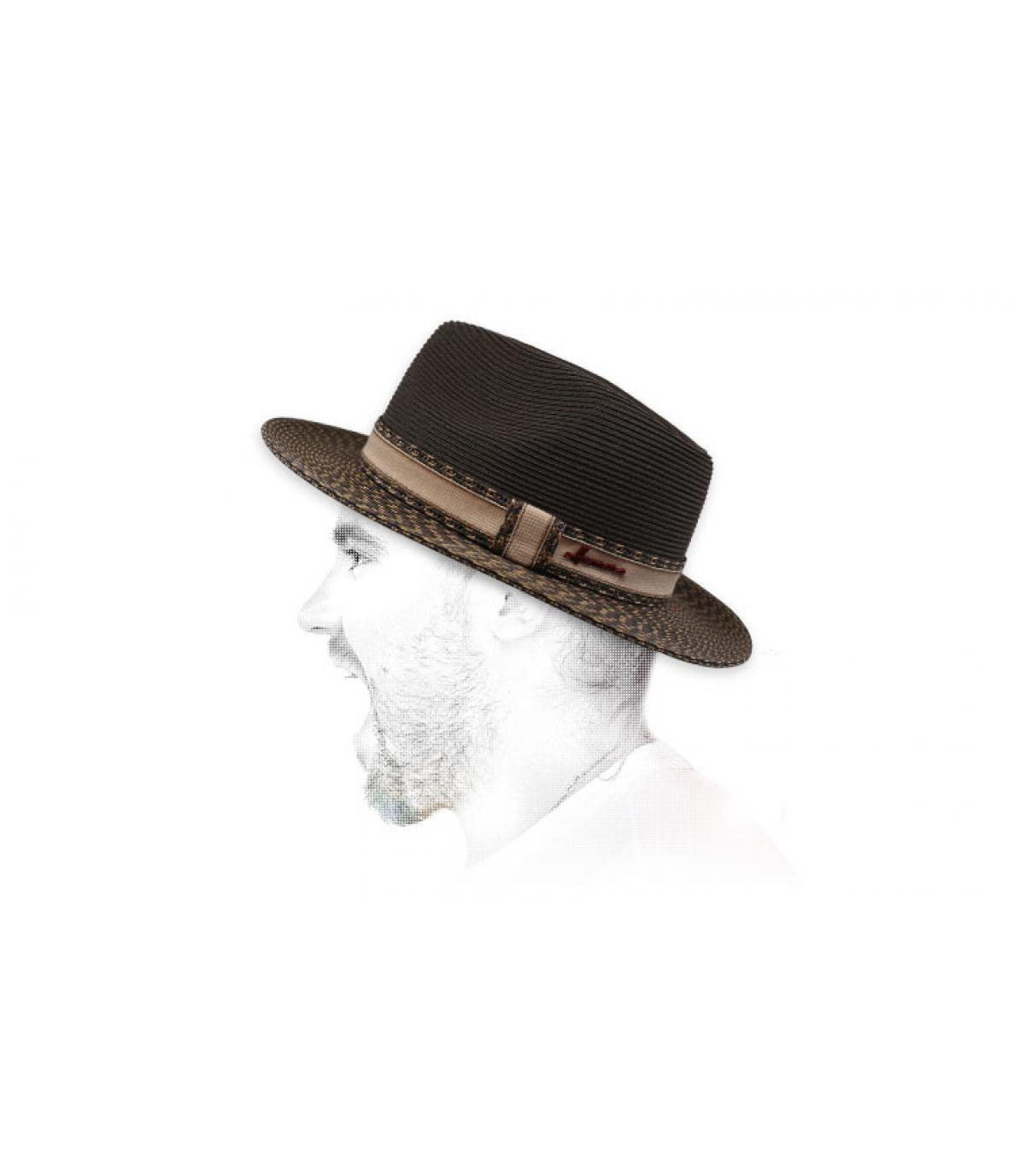 fedora idrorepellente Mac Corleone brown fedora idrorepellente Mac Corleone brown